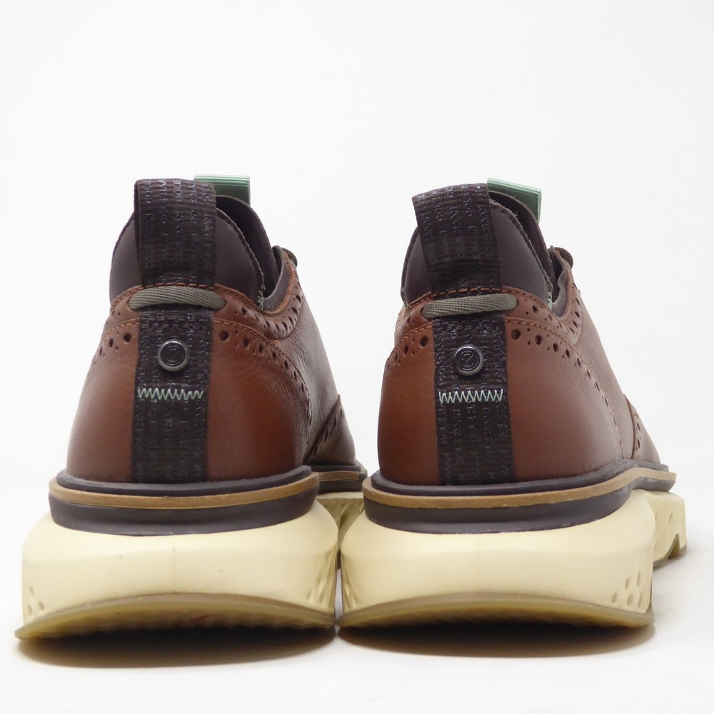 Cole Haan Mens 5.Zerogrand Wingtip Oxford British Tan Leather C36511 Size 13 - Picture 6 of 10